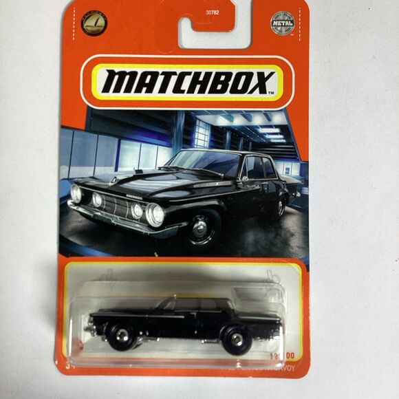 Metal Matchbox Dodge Plymouth Mix D200 Police Savoy 30782 New Sealed - Picture 6 of 9